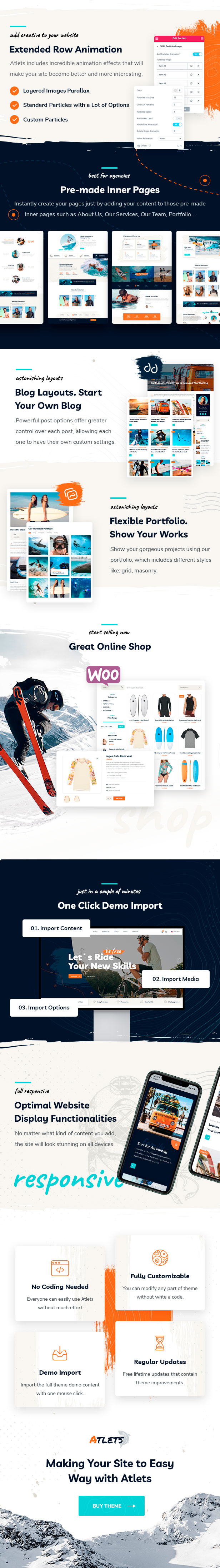 Atlets - Extreme and Outdoors WordPress Theme - 2