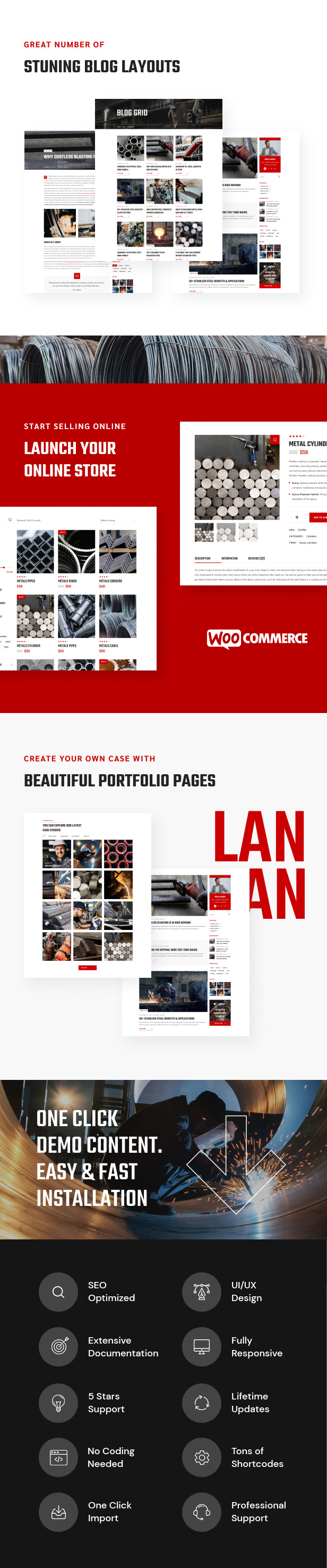 Lantan - Factory & Industrial WordPress Theme - 2